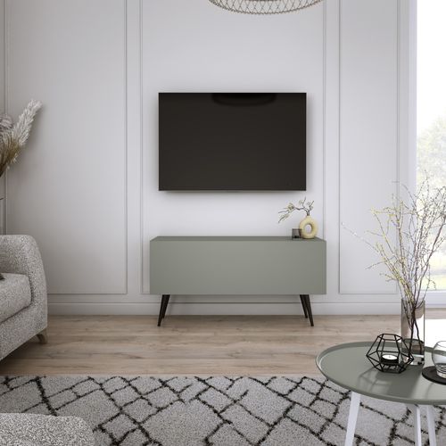 Meuble TV, Aloès, 100 X 52 X 32 Cm, Pieds Noires