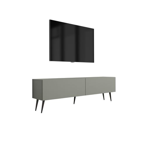 Meuble TV, Aloès, 140 X 52 X 32 Cm, Pieds Noires