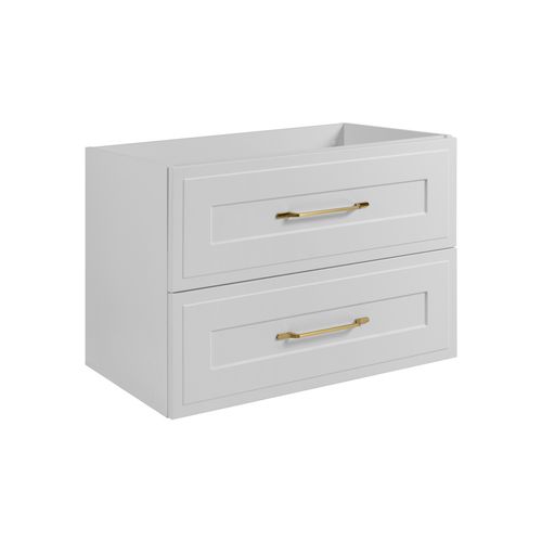 Meuble Sous Lavabo De Style Classique, Blanc, 80 X 57 X 46 Cm