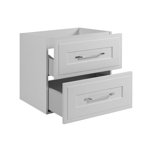 Meuble Sous Lavabo De Style Classique, Blanc, 60 X 57 X 46 Cm