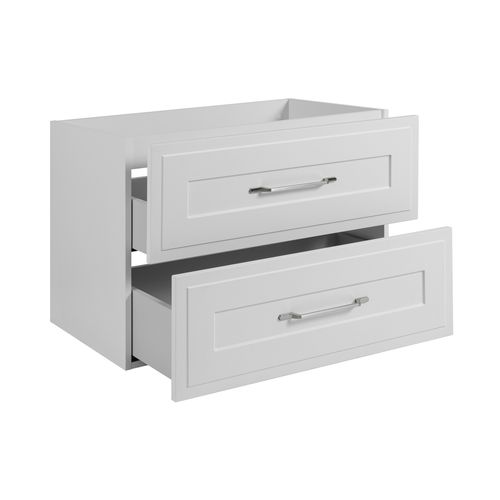 Meuble Sous Lavabo De Style Classique, Blanc, 80 X 57 X 46 Cm