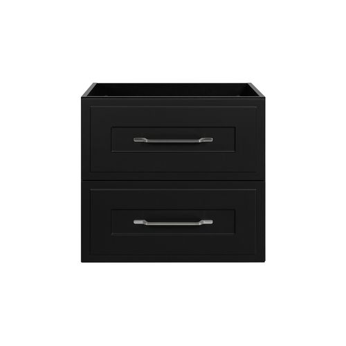 Meuble Sous Lavabo De Style Classique, Noir, 60 X 57 X 46 Cm