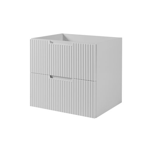 Meuble De Salle De Bain, Blanc, 60 X 57 X 46 Cm