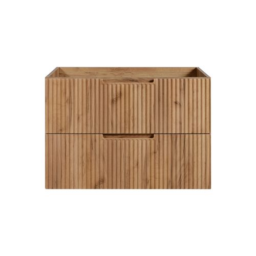 Meuble De Salle De Bain, Chêne Craft, 80 X 57 X 46 Cm