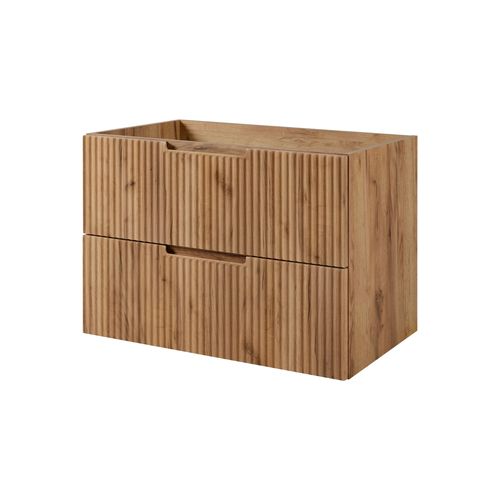 Meuble De Salle De Bain, Chêne Craft, 80 X 57 X 46 Cm