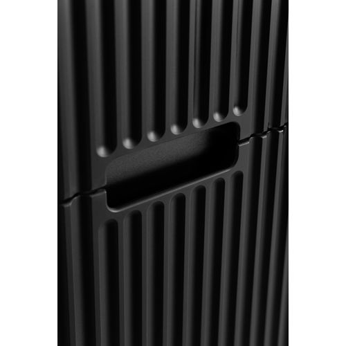 Meuble De Salle De Bain, Noir, 35 X 136 X 27 Cm