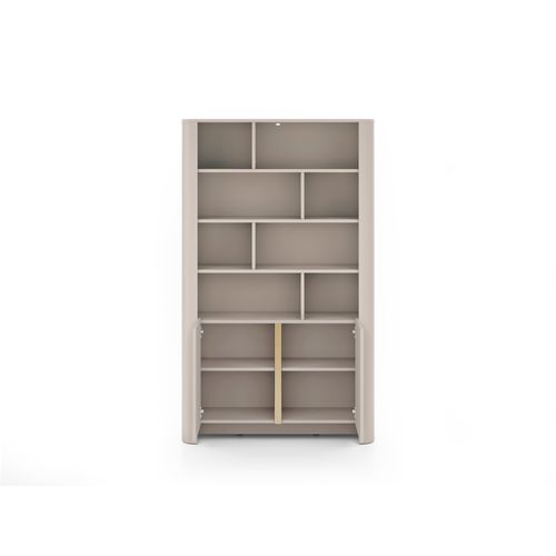 Bibliothèque, 103 X 39 X 160 Cm, Beige