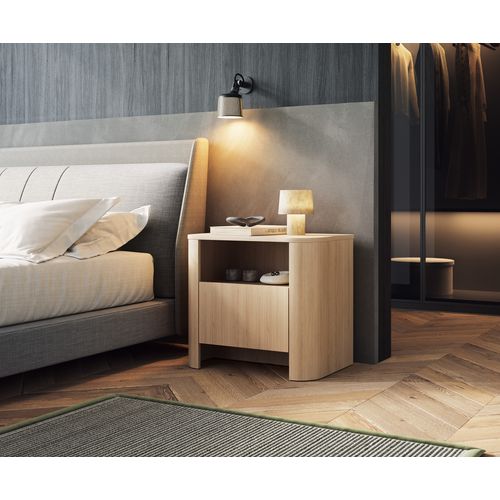 Table De Chevet 58 X 39 X 52 Cm, Bois