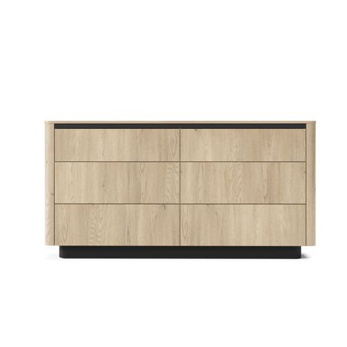 Commode En Chêne De Crémone, 163,2 X 82,9 X 38,1 Cm