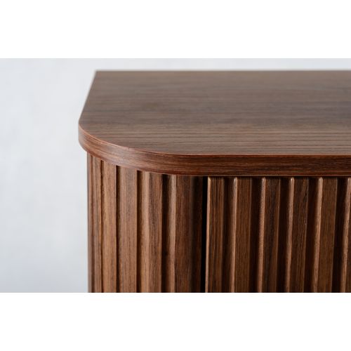 Meuble De Salle De Bain Suspendu, Chêne Noyer, 35,5 X 139 X 31,5 Cm