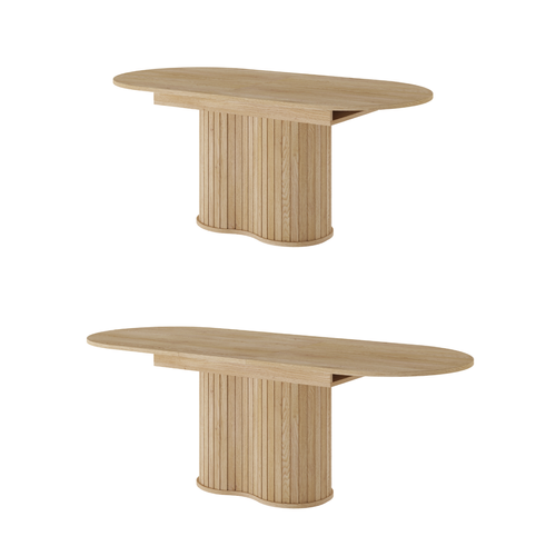 Table Extensible, Chêne Cremona, 180 X 75,6 X 90 Cm