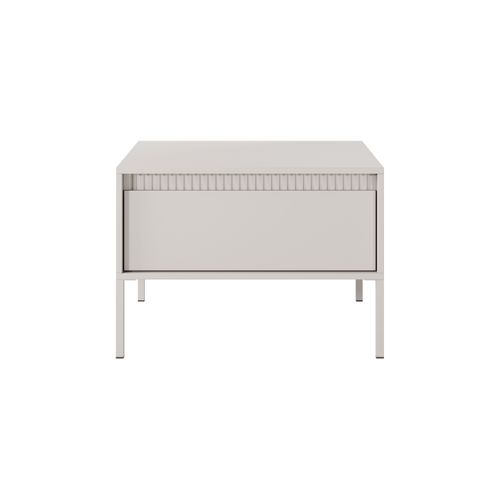 Table Basse : 1 Tiroir, Cachemire, 48,4 X 68 X 68 Cm