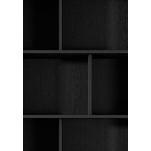 Bibliothèque : Noir, 88,2 X 193,8 X 38cm