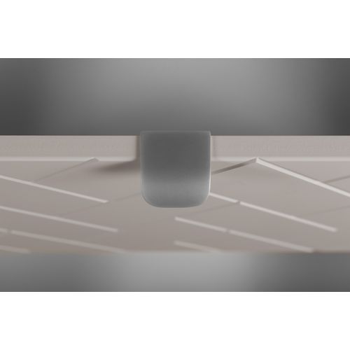 Meuble De Salle De Bain, Cachemire, 60 X 57 X 46 Cm, Poignées Argentées