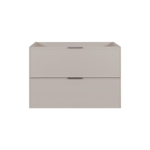 Meuble De Salle De Bain, Cachemire, Poignée Argentée, 46 X 80 X 57 Cm