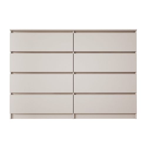 Commode : 8 Tiroirs, Cachemire, 139 X 102 X 39 Cm