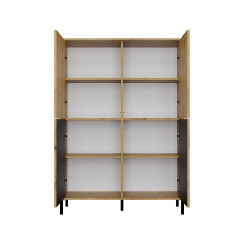 Buffet Haute, Chêne Artisan, 103,5 X 147,5 X 40 Cm