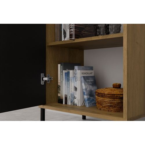 Buffet Haute, Chêne Artisan, 53,5 X 147,5 X 40 Cm