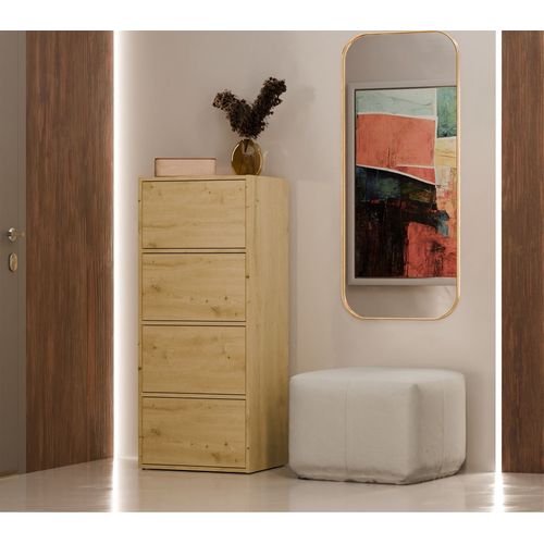 Commode, Chêne Artisan, 50 X 119 X 40 Cm