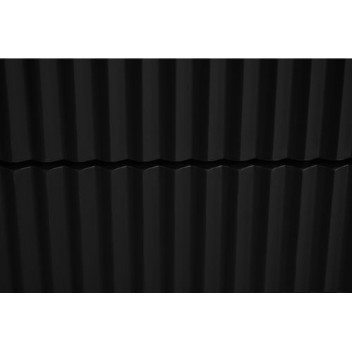 Meuble De Salle De Bain Noir, 80 X 44,5 X 60,7 Cm, Sans Plateau