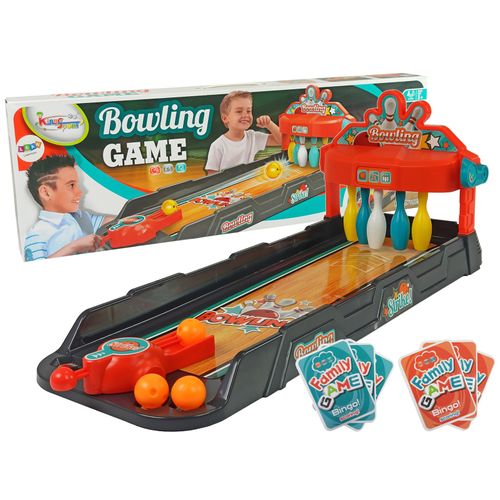 Win Jeu Bowling De Table Avec Lanceur De Balles Et Cartes Pour Enfants