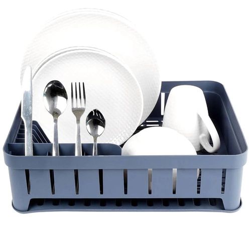 Égouttoir Sèche-vaisselle Gris Loft 39 8x31x12 Cm