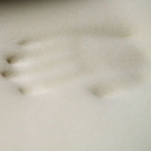 Lit Adulte 160x200 Cm Miami Matelas Ressorts Ensachés Et Surmatelas à Mémoire Velours Beige