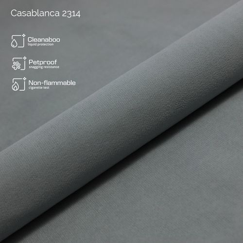 Lit Adulte 200x200 Cm Miami Matelas Ressorts Ensachés Et Surmatelas à Mémoire Velours Gris Clair