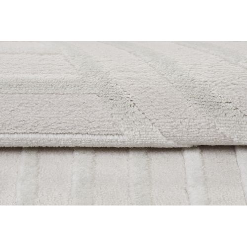 Hygge Moderne Crème Blanc Géométrique 3d 120x170cm