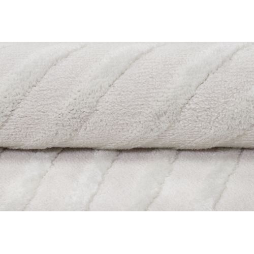 Hygge Moderne Crème Blanc Géométrique 3d 160x220cm