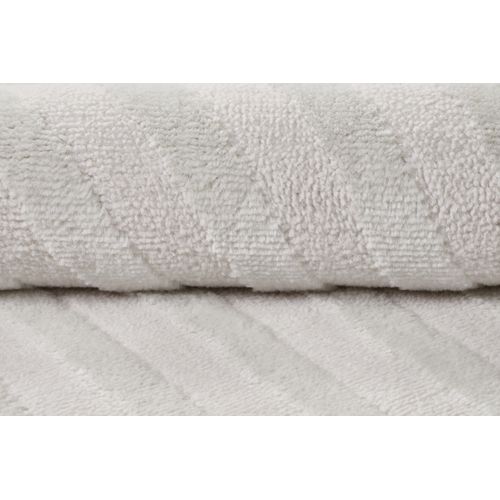 Hygge Moderne Crème Blanc Géométrique 3d 300x400cm