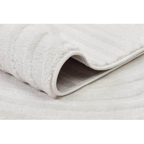 Hygge Moderne Crème Blanc Géométrique 3d 200x300cm