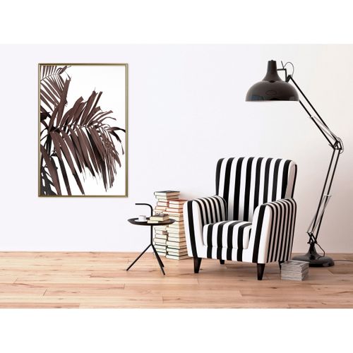 Affiche Murale Encadrée "a Little Bit Of Summer" 40 X 60 Cm Doré