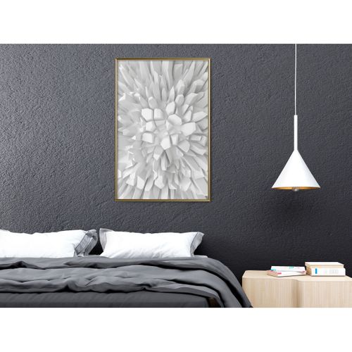 Affiche Murale Encadrée "eternal Glacier" 40 X 60 Cm Doré