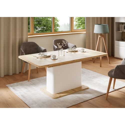 Table à Manger - Tam Wardiol - Extensible - Rectangulaire - 8 Personnes - 160-200 X 90 X 75,4 Cm