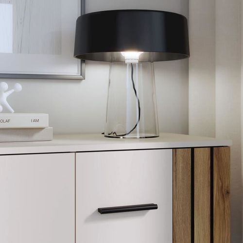 Commode - Waikato - 3 Tiroirs - 1 Porte - Blanc - 119,9 X 41,3 X 89,7 Cm