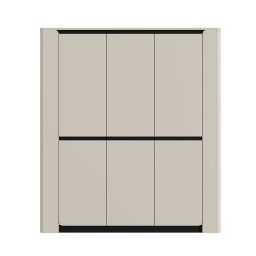 Armoire 3 portes battantes VICTOR sable