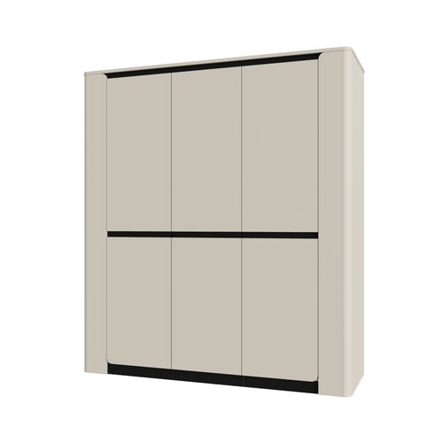 Armoire 3 portes battantes VICTOR sable