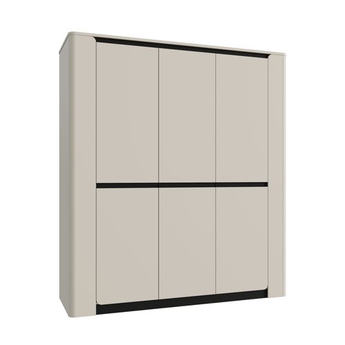 Armoire 3 portes battantes VICTOR sable