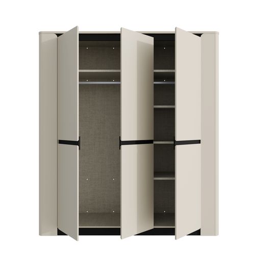 Armoire 3 portes battantes VICTOR sable