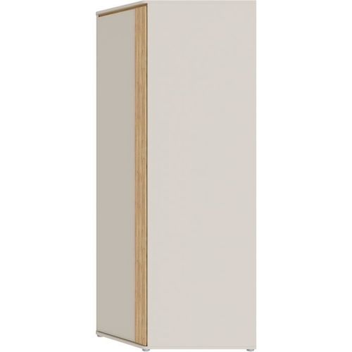 Armoire D'angle - Wexlin - Sable / Chene - 1 Porte Battante - 92,2 X 92,2 X 193,7 Cm