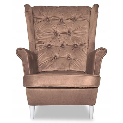 Fauteuil à Oreilles Gaja — Style Scandinave (saumon/pêche)