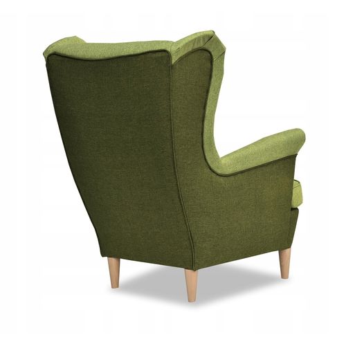 Fauteuil Scandinave à Oreilles Ari Duo, Vert Céladon