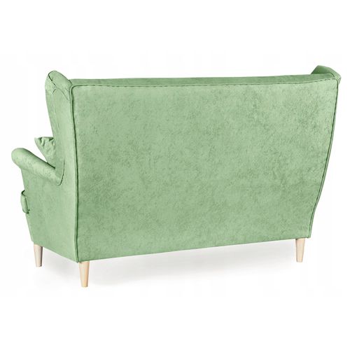 Canapé Ari à Oreilles De Au Style Scandinave, Non Convertible, Coloris Menthe