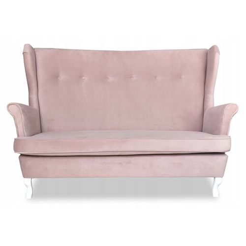 Canapé (sofa) à Oreilles Ari, Style Scandinave, Non Convertible, Rose Poudré