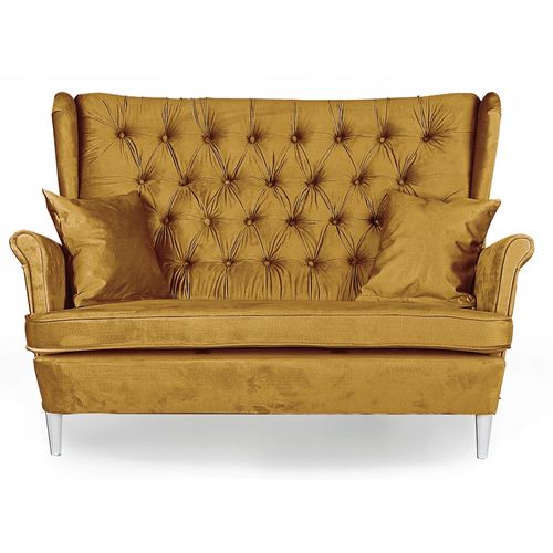 Ensemble Salon Gaja — Canapé Et Fauteuils à Oreilles De Style Scandinave