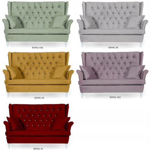 Ensemble De Salon Gaja — Canapé Et Fauteuils à Oreilles , Style Scandinave