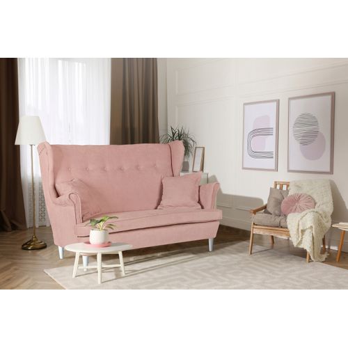 Ensemble Pour Salon Gaja - Canapé Et Fauteuils à Oreilles De Style Scandinave