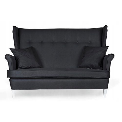 Ensemble De Salon Ari, Style à Oreilles — Canapé, Fauteuils Et Poufs, Complet