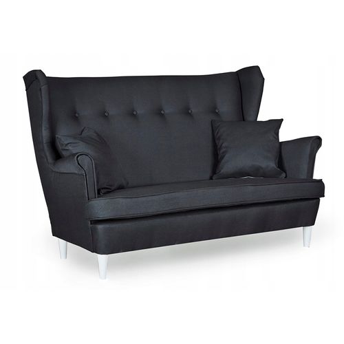 Ensemble De Salon Ari, Style à Oreilles — Canapé, Fauteuils Et Poufs, Complet